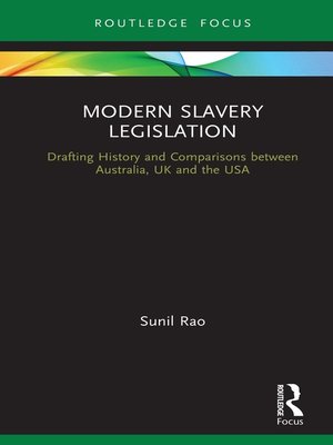 cover image of Modern Slavery Legislation